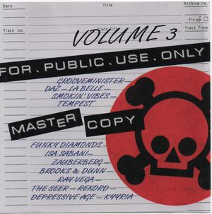 For Public Use Only, Volume 3