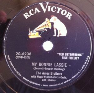 My Bonnie Lassie / So Will I (Single)