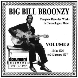 Complete Recorded Works in Chronological Order, Volume 5: 1 May 1936 to 31 January 1937