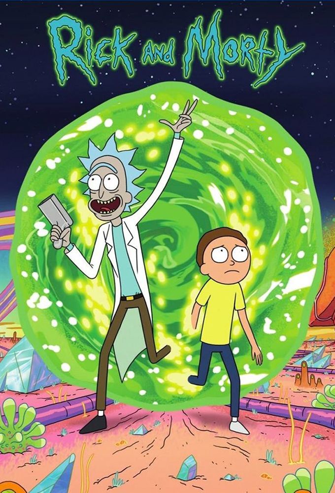 Affiches posters  et images de Rick  et Morty  2013 