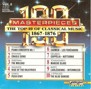 100 Masterpieces, Volume 8: The Top 10 of Classical Music 1867-1876