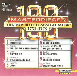 100 Masterpieces, Volume 2: The Top 10 of Classical Music 1731-1775