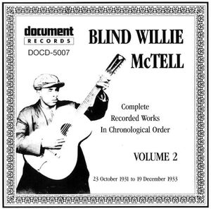 Complete Recorded Works in Chronological Order, Volume 2: 23 October 1931 to 19 September 1933