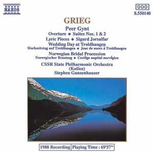 Peer Gynt: Overture - Suites Nos. 1 & 2 / Lyric Pieces / Sigurd Jorsalfar / Wedding Day at Troldhaugen / Norwegian Bridal Proces