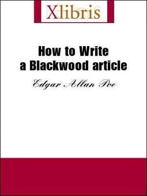 Comment écrire un article à la Blackwood