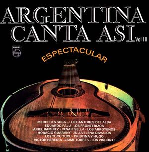 Argentina canta así, volumen III