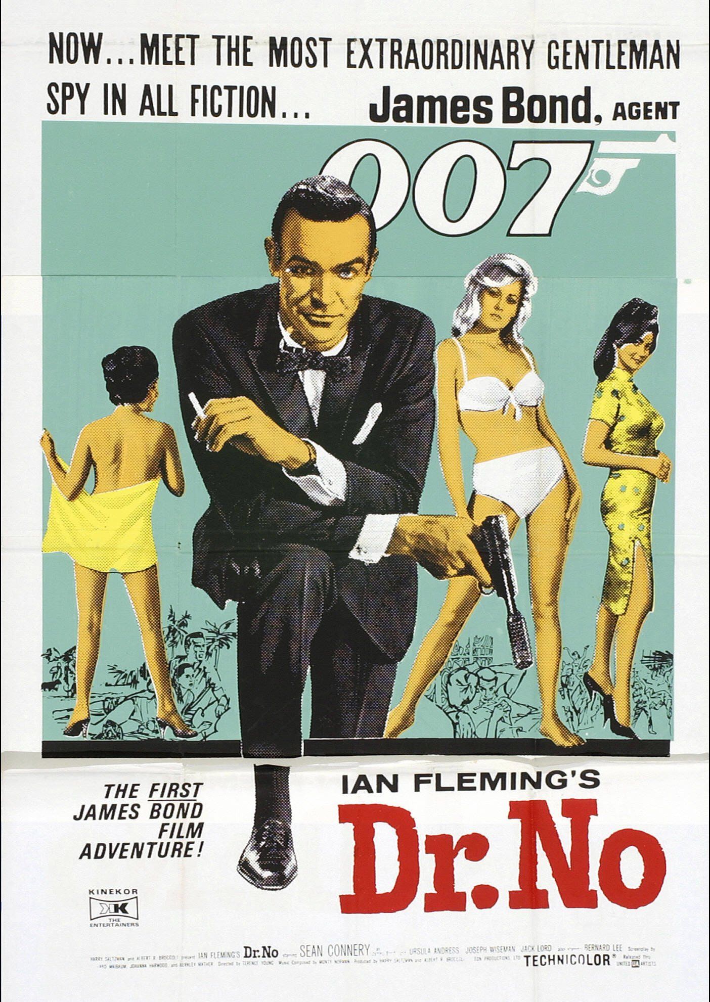 Affiches Posters Et Images De James Bond 007 Contre Dr No 1962 6773