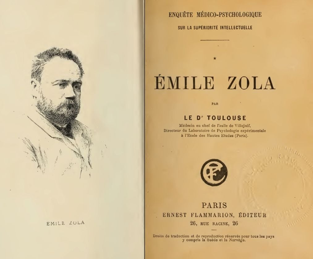 Emile Zola  Edouard Toulouse  SensCritique