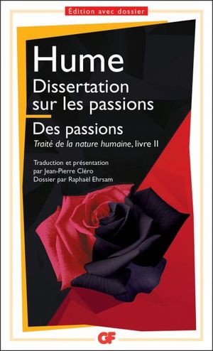 Dissertation sur les passions / Des passions