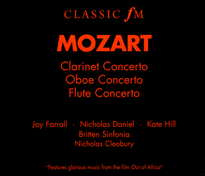 Clarinet Concerto / Oboe Concerto / Flute Concerto