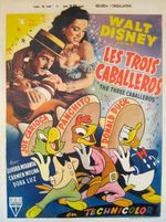 Affiche Les Trois Caballeros