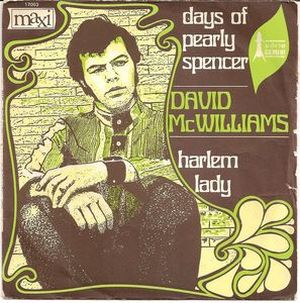 Days of Pearly Spencer / Harlem Lady (Single)