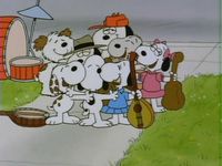 Snoopy et sa famille