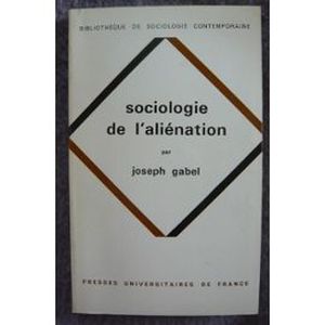 Sociologie de l'aliénation