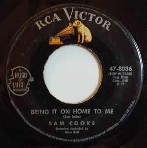 Bring It On Home to Me / Having a Party (Single)