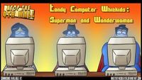 Superman and Wonder Woman: Tandy Computer Whiz Kids