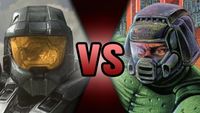 Master Chief VS Doomguy