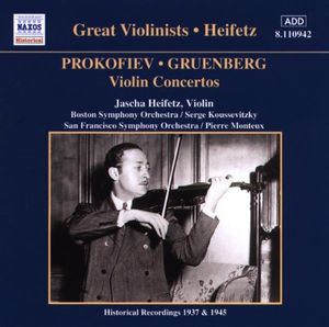 Prokofiev, Gruenberg: Violin Concertos