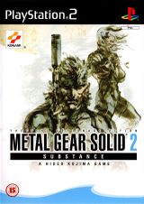 Jaquette Metal Gear Solid 2: Substance