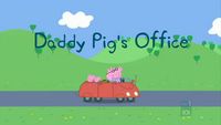 Le bureau de Papa Pig