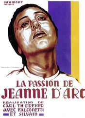 Affiche La Passion de Jeanne d'Arc Affiche La Passion de Jeanne d'Arc