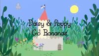 Daisy and Poppy Go Bananas