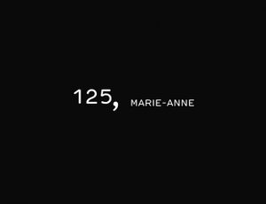 125, Marie Anne