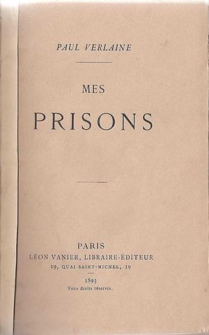 Mes prisons