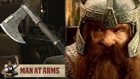 Gimli's Bearded Axe (Lord of the Rings)