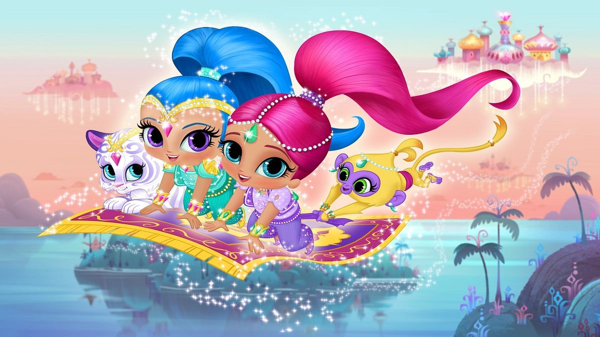 Shimmer and Shine Hair - wide 9