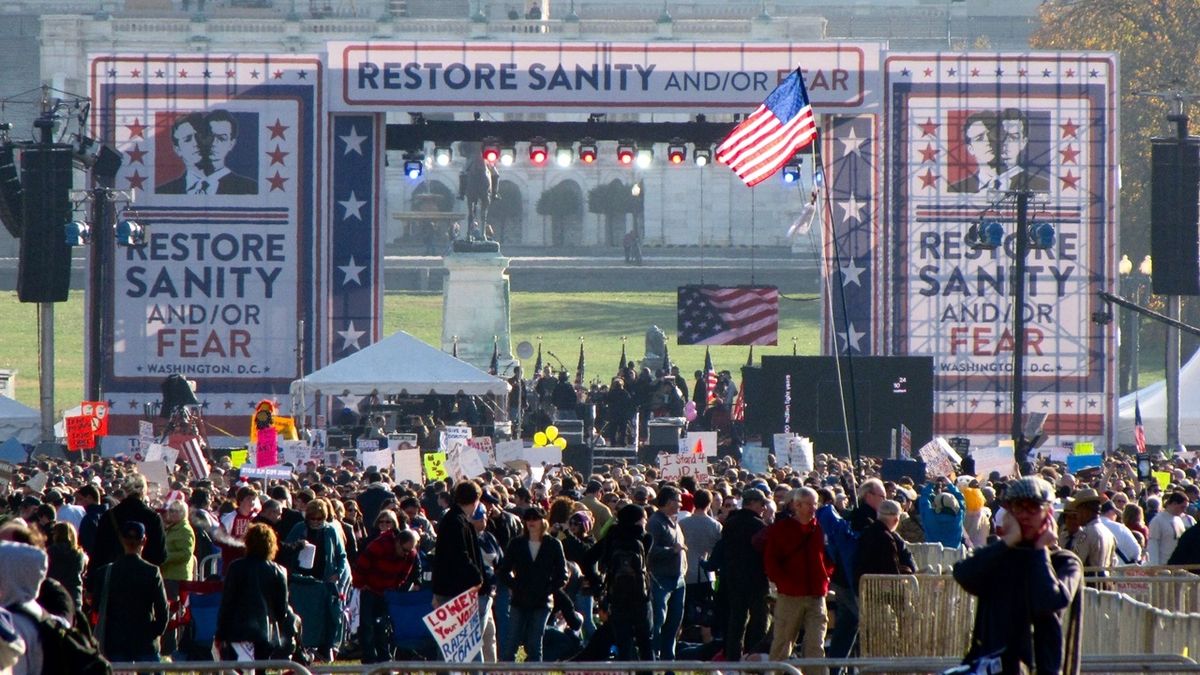 Rally To Restore Sanity And Or Fear S Rie Senscritique