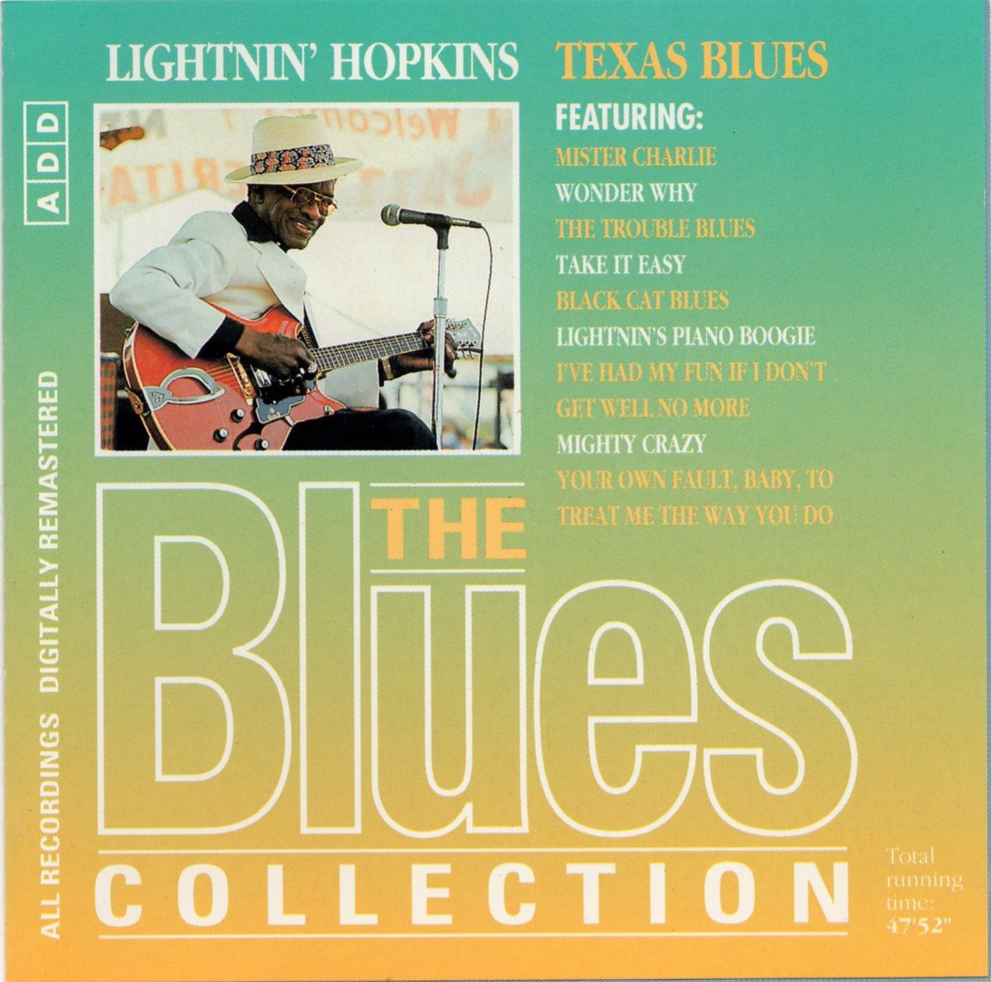 The Blues Collection Lightnin' Hopkins, Texas Blues