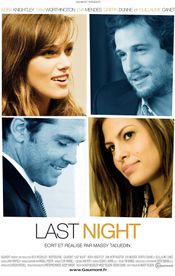 Affiche Last Night Affiche Last Night