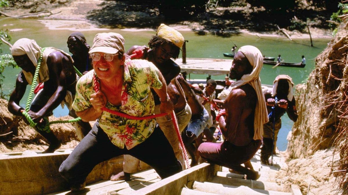 a review of the mosquito coast a film by peter weir It's a situation examined in depth by director peter weir, in his riveting, thought provoking drama, `the mosquito coast,' starring harrison ford, helen mirren and river phoenix allie fox (ford) is a family man he has a devoted wife, `mother (mirren),' and four children, the eldest of whom, charlie (phoenix), thinks his dad is a genius. a review of the mosquito coast a film by peter weir It's a situation examined in depth by director peter weir, in his riveting, thought provoking drama, `the mosquito coast,' starring harrison ford, helen mirren and river phoenix allie fox (ford) is a family man he has a devoted wife, `mother (mirren),' and four children, the eldest of whom, charlie (phoenix), thinks his dad is a genius.