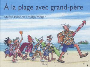 A la plage avec grand-père