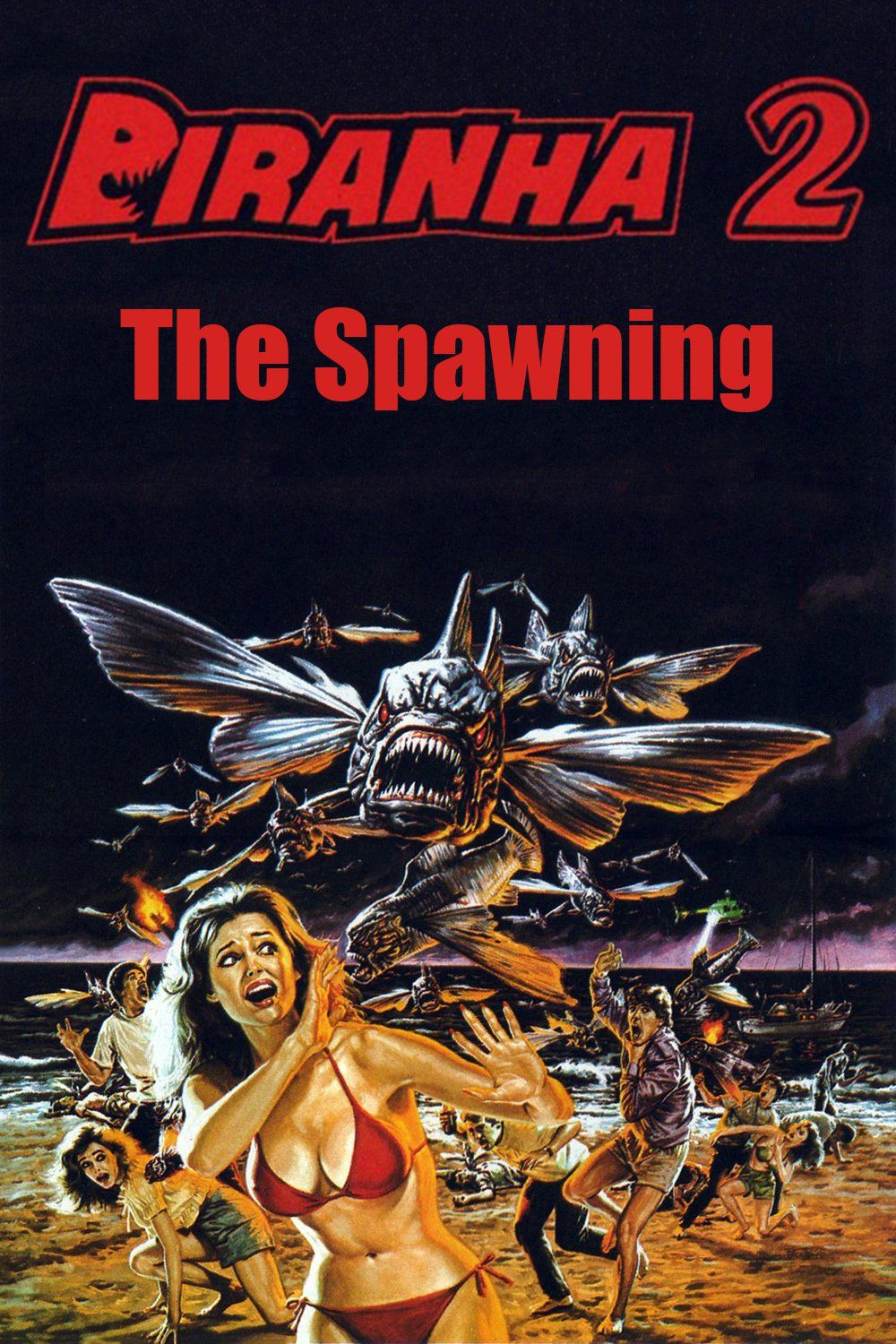 Piranha 2 Les Tueurs Volants Streaming Affiches, posters et images de Piranha 2 : Les Tueurs... (1983)