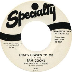 That’s Heaven to Me / Lord, Remember Me (Single)