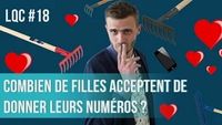 Combien de filles acceptent de donner leurs numéros dans la rue ?