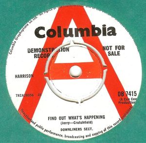 Find Out What's Happening / Insecticide (Single)