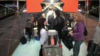 Embarquement en avion