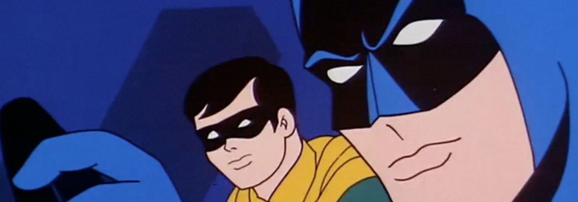 Cover Batman, avec Robin le garçon prodige