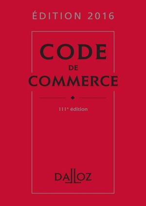 Code de commerce 2016