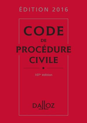Code de procédure civile 2016