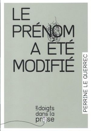 Le prénom a été modifié