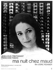 Affiche Ma nuit chez Maud Affiche Ma nuit chez Maud