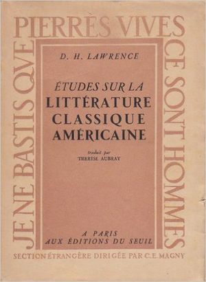 Études sur la littérature classique américaine