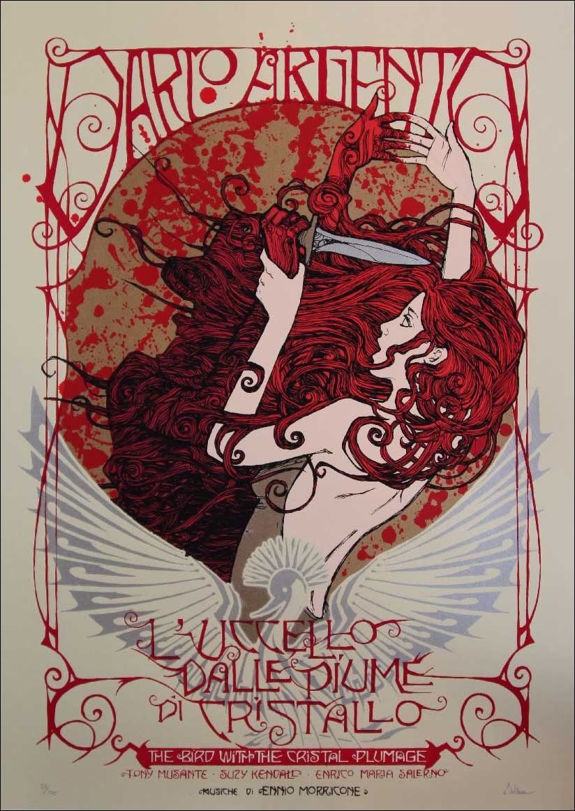 L Oiseau Au Plumage De Cristal Affiches, posters et images de L'Oiseau au plumage de... (1970)