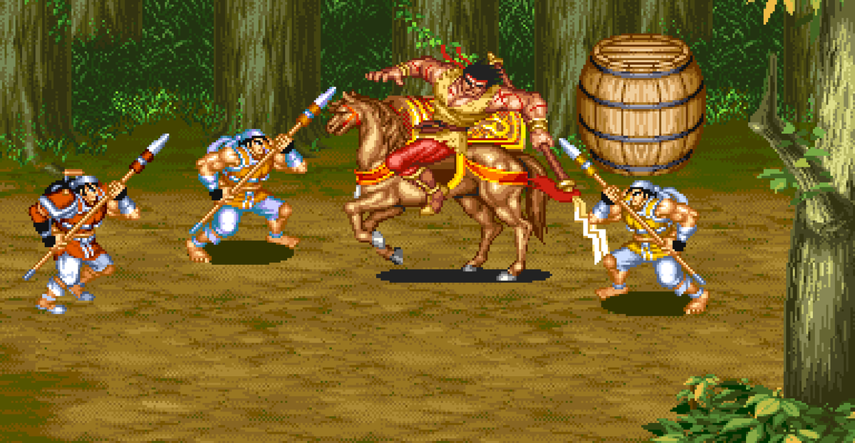 Warriors of fate psx