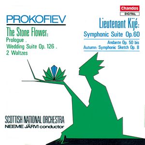 The Stone Flower: Prologue / Wedding Suite, op. 126 / 2 Waltzes / Liutenant Kijé Symphonic Suite, op. 60 / Andante, op. 50 bis /