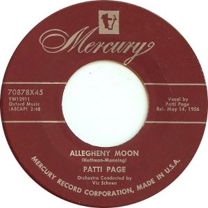 Allegheny Moon / The Strangest Romance (Single)